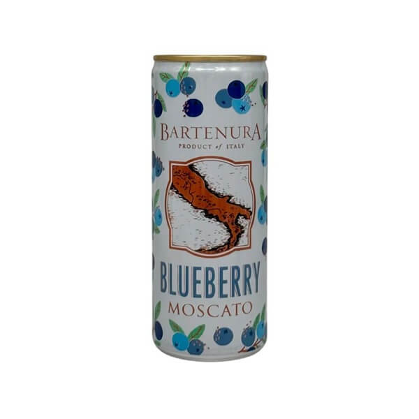 Bartenura Moscato Blueberry Can (Not Kosher for Passover) 